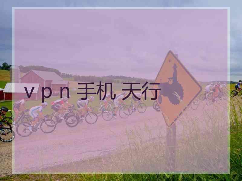 v p n 手机 天行