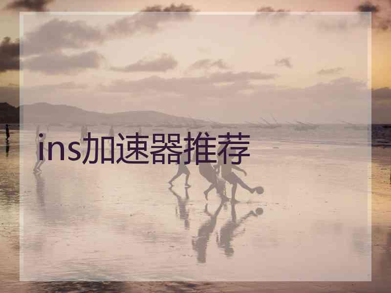 ins加速器推荐