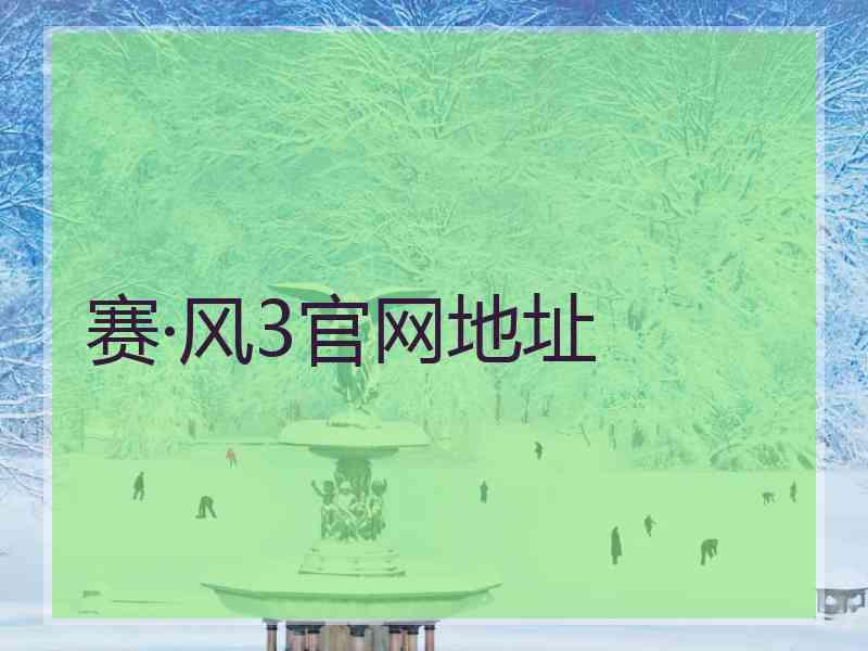 赛·风3官网地址