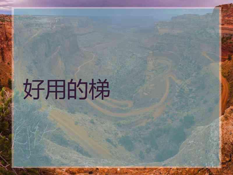 好用的梯