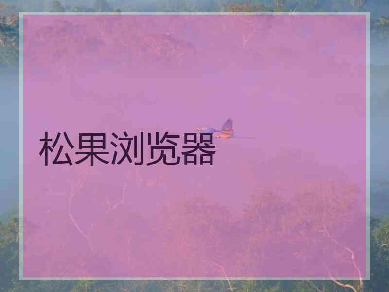 松果浏览器