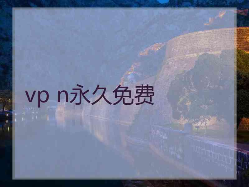 vp n永久免费