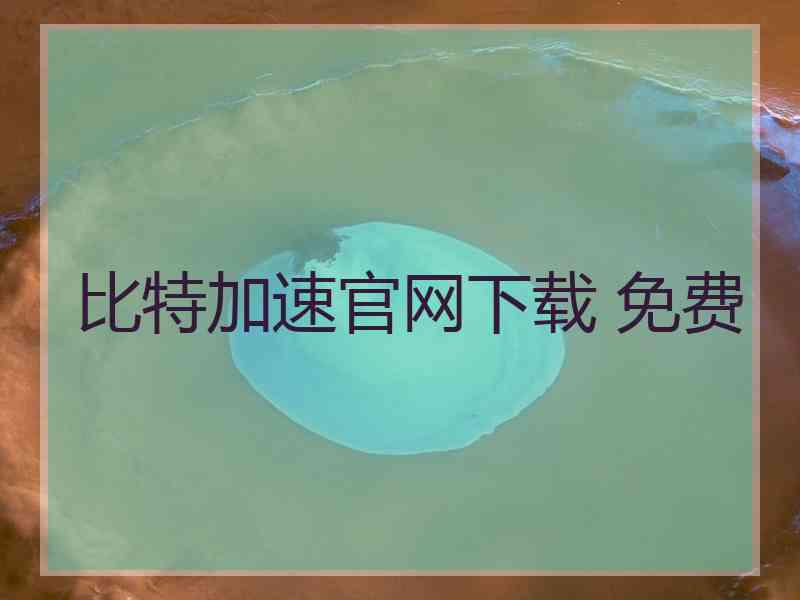 比特加速官网下载 免费
