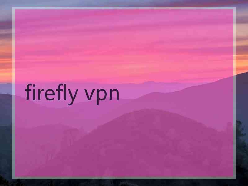 firefly vpn