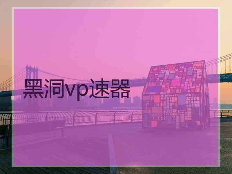 黑洞vp速器