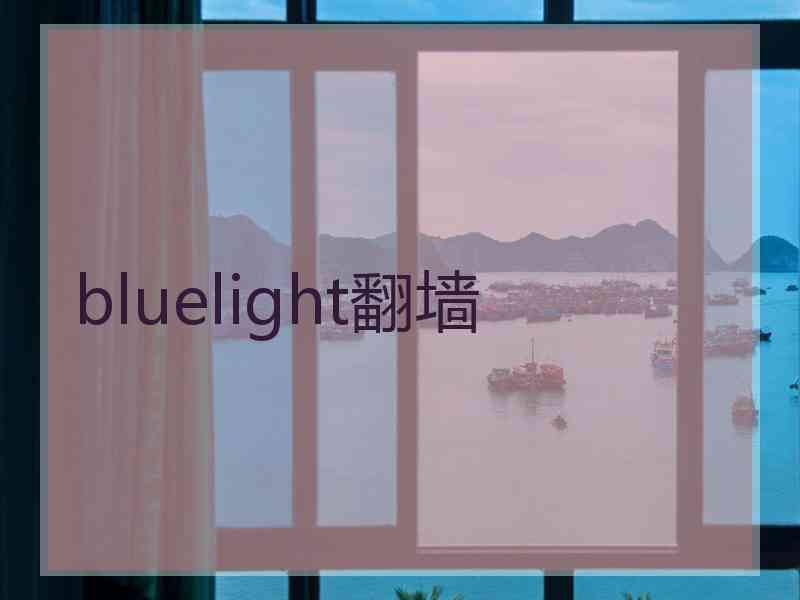 bluelight翻墙