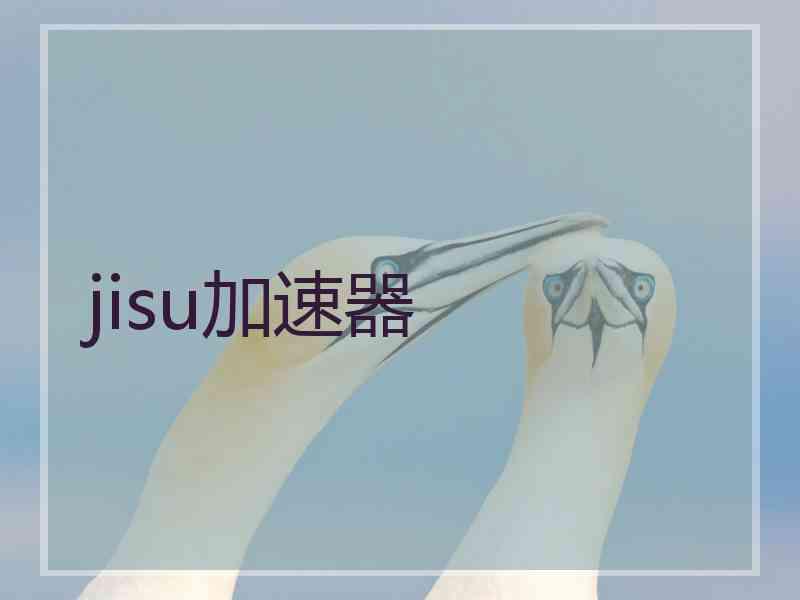 jisu加速器