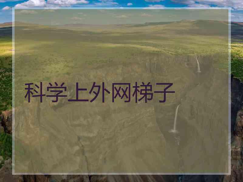 科学上外网梯子
