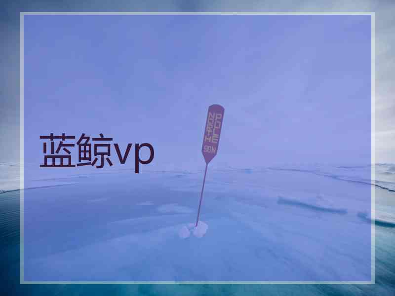 蓝鲸vp