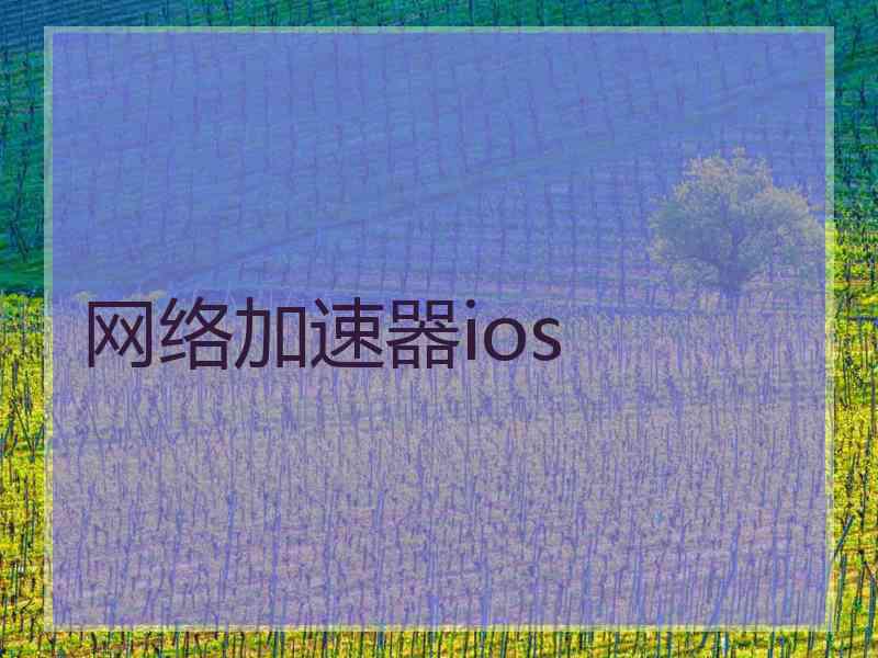 网络加速器ios