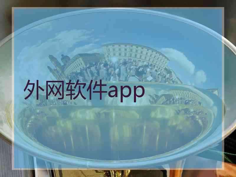 外网软件app