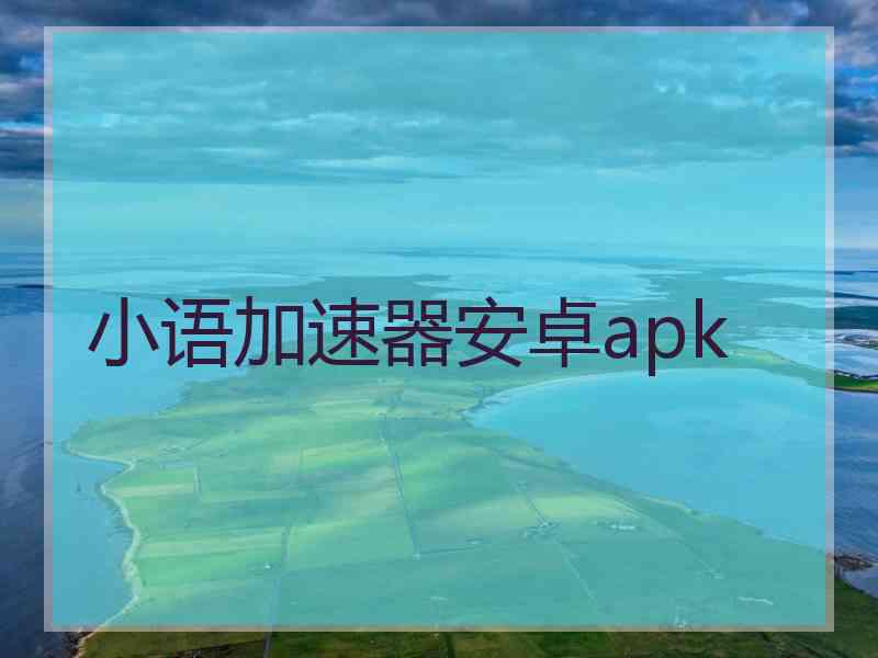 小语加速器安卓apk
