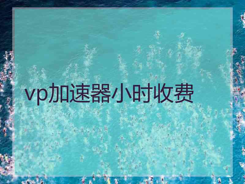 vp加速器小时收费
